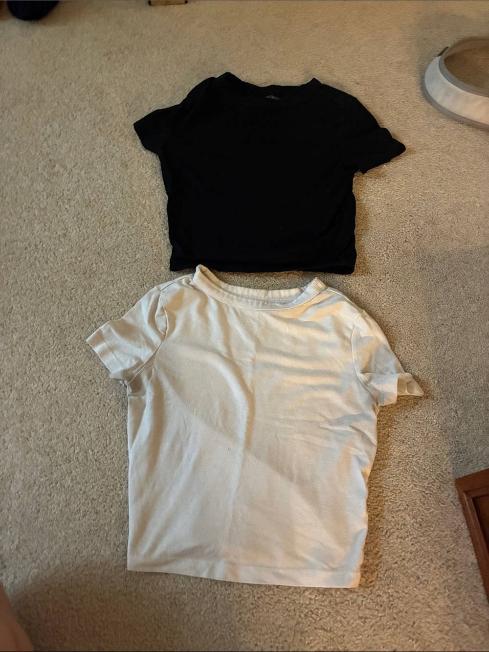 wild fable Black and White Short Sleeve Tee Duo